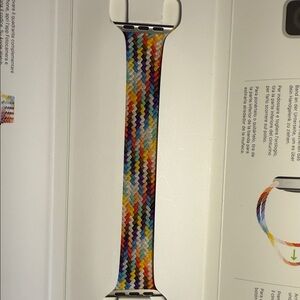 Apple  Watch  40mm Pride Edition Braided Solo Loop  Band Size 4 (MJX33AM/A